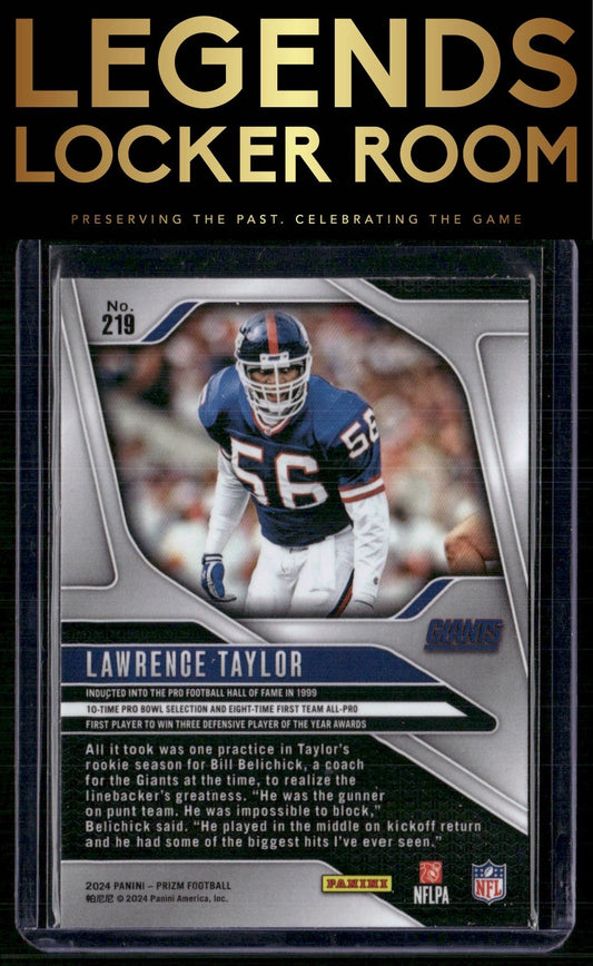 2024 Panini Prizm #219 Lawrence Taylor
