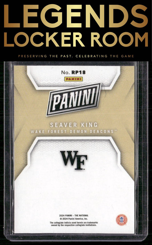 2024 Panini National #RP18 Seaver King Insert Foil