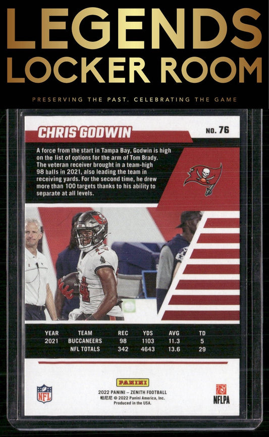 2022 Zenith #76 Chris Godwin Retail