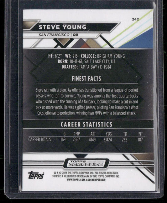 2023 Topps Composite #242 Steve Young