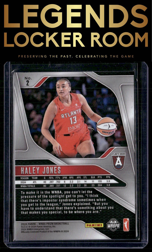 2024 Panini Prizm WNBA #2 Haley Jones