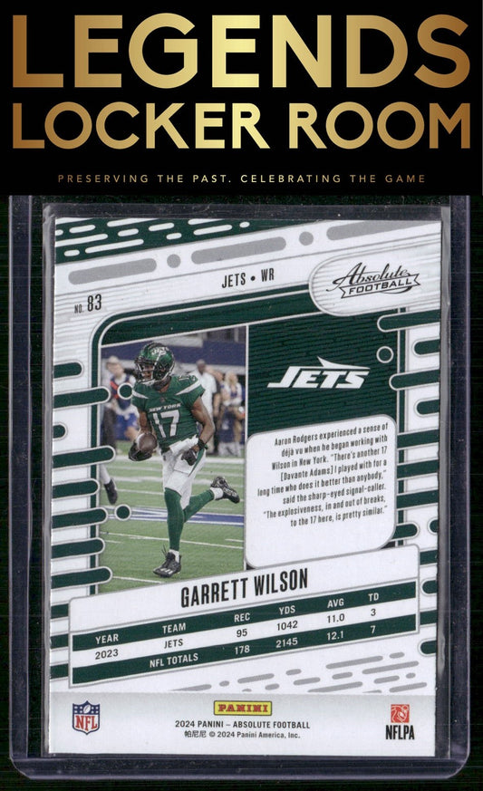 2024 Panini Absolute #83 Garrett Wilson Retail