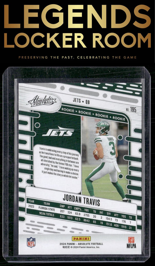 2024 Panini Absolute #195 Jordan Travis Retail