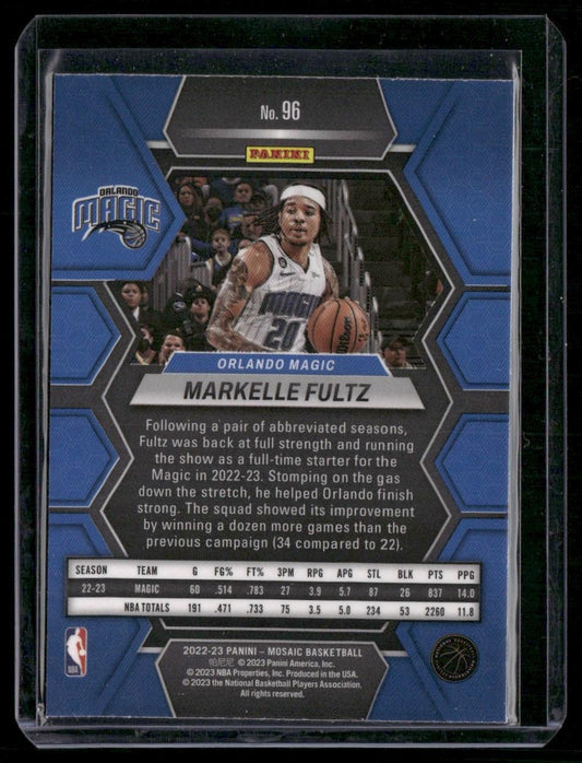 2022-23 Panini Mosaic #96 Markelle Fultz