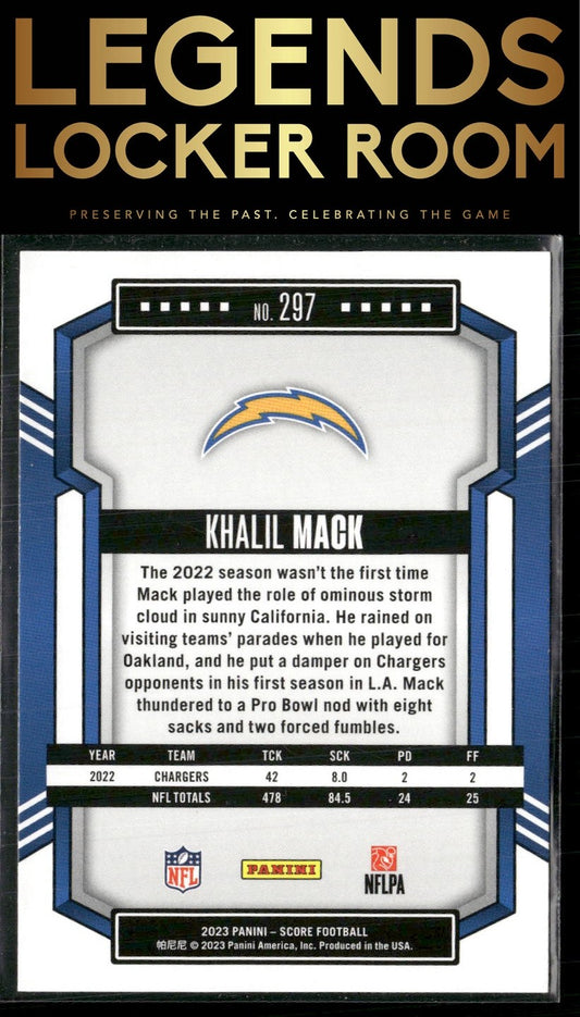2023 Score #297 Khalil Mack