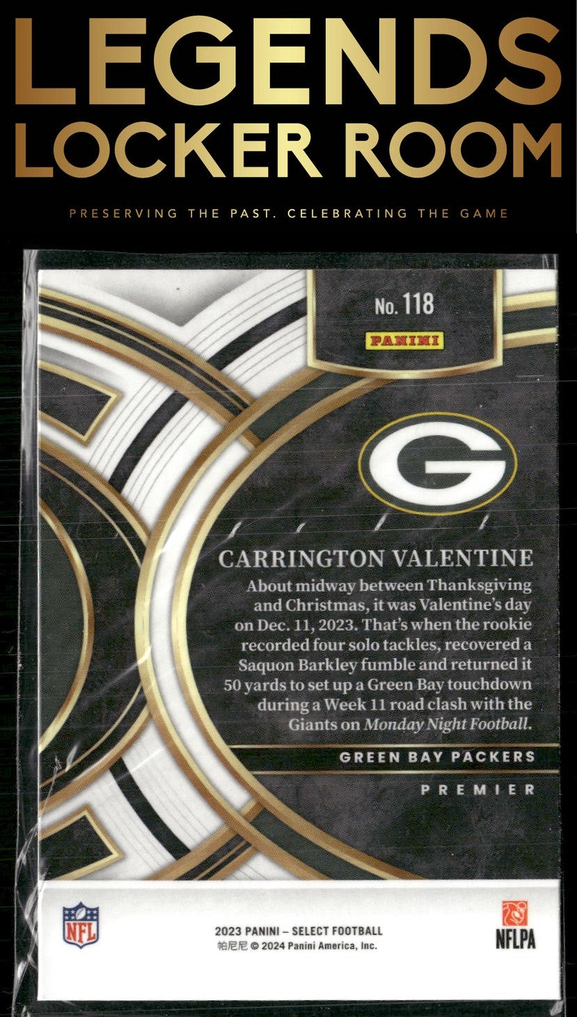 2023 Panini Select #118 Carrington Valentine
