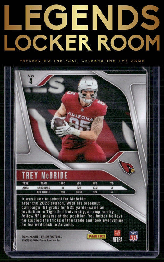 2024 Panini Prizm #4 Trey McBride