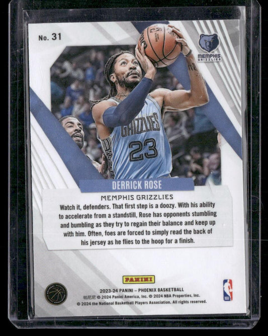 2023-24 Panini Phoenix #31 Derrick Rose