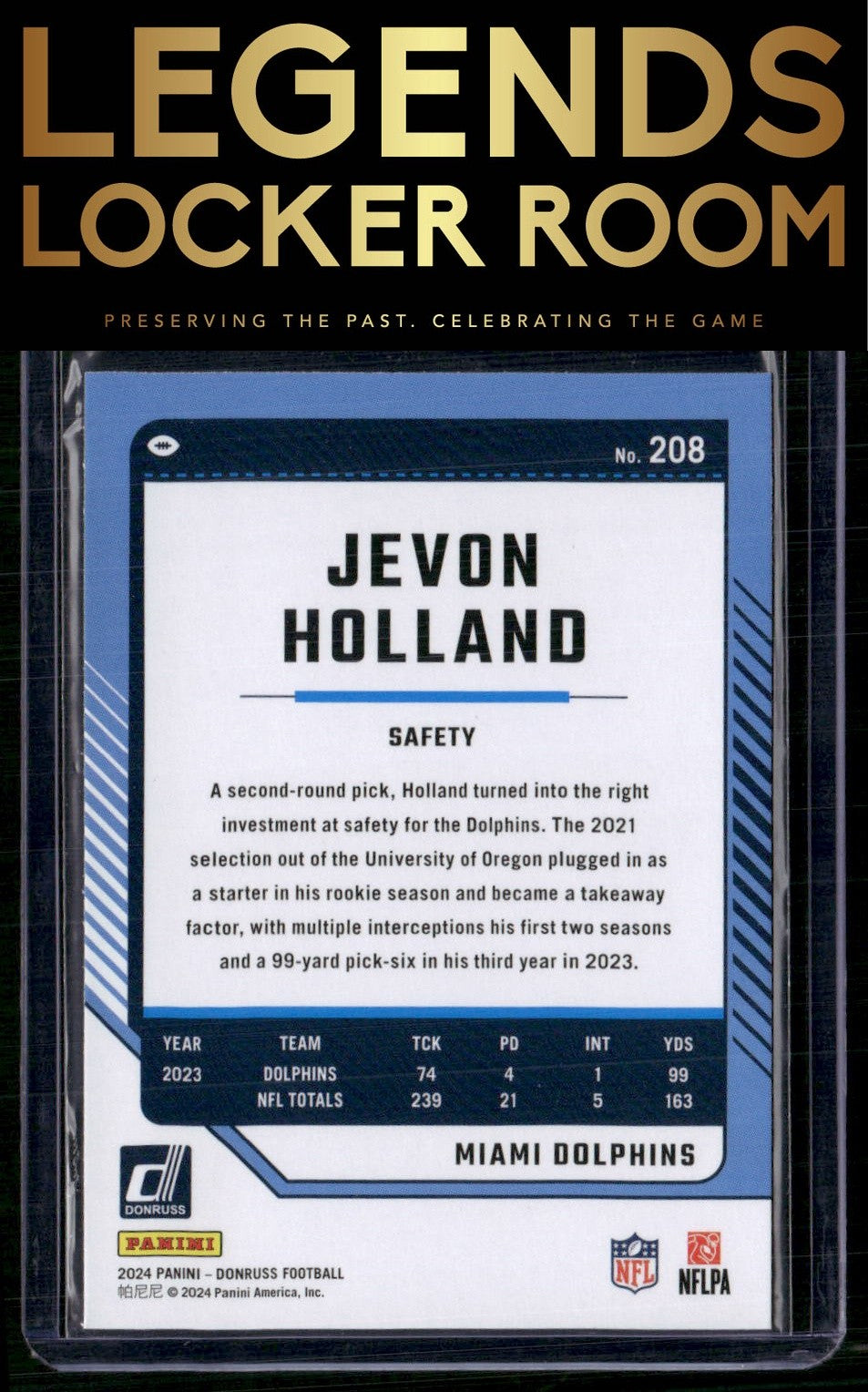 2024 Donruss #208 Jevon Holland