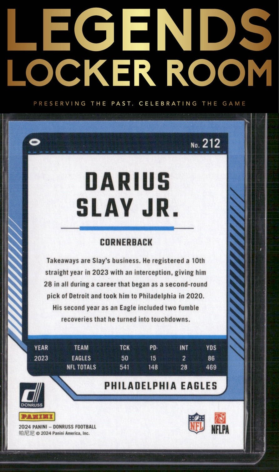 2024 Donruss #212 Darius Slay Jr.