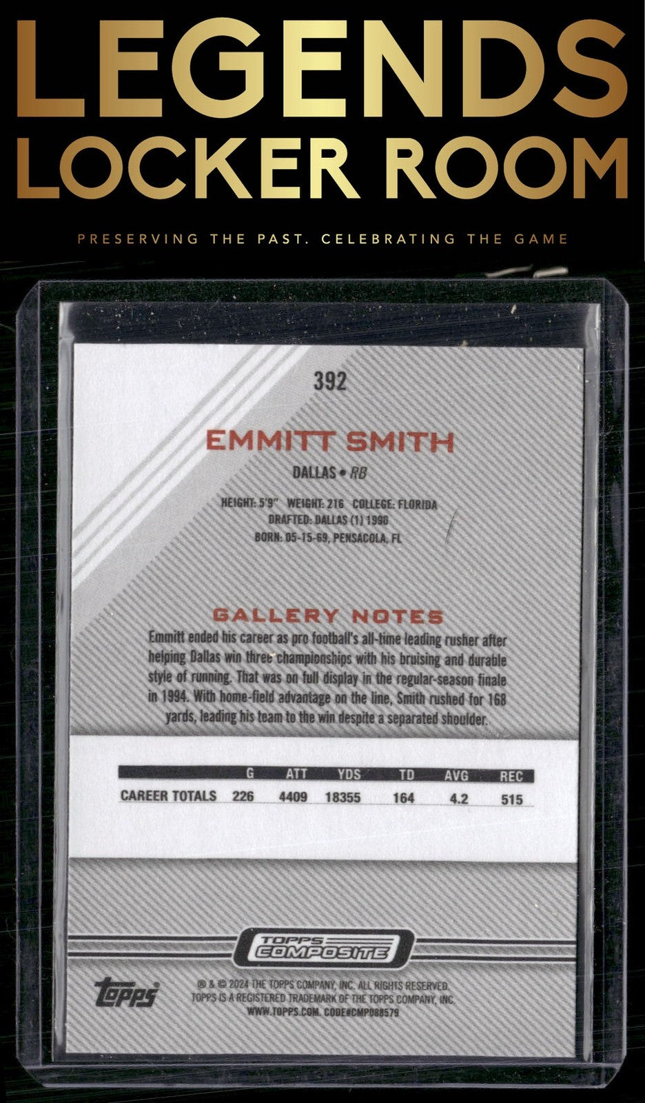 2023 Topps Composite #392 Emmitt Smith