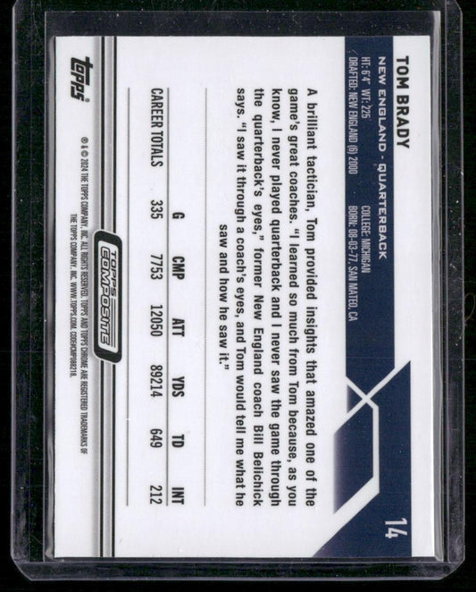 2023 Topps Composite #14 Tom Brady
