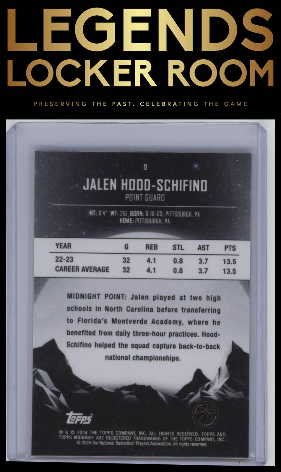 2023-24 Topps Midnight #68 Cam Whitmore