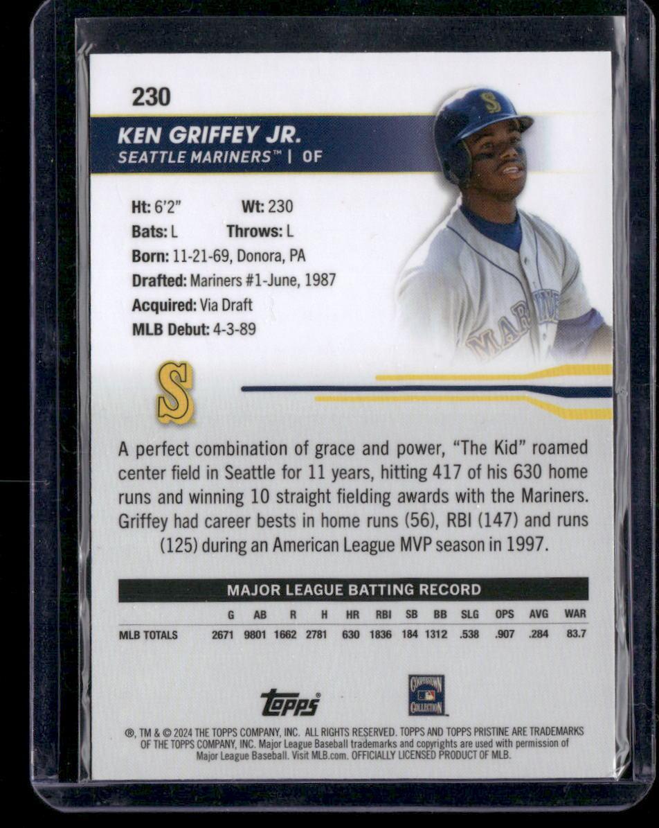 2024 Topps Pristine #230 Ken Griffey Jr.