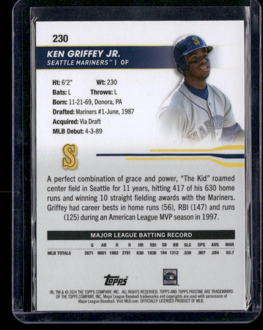 2024 Topps Pristine #230 Ken Griffey Jr.