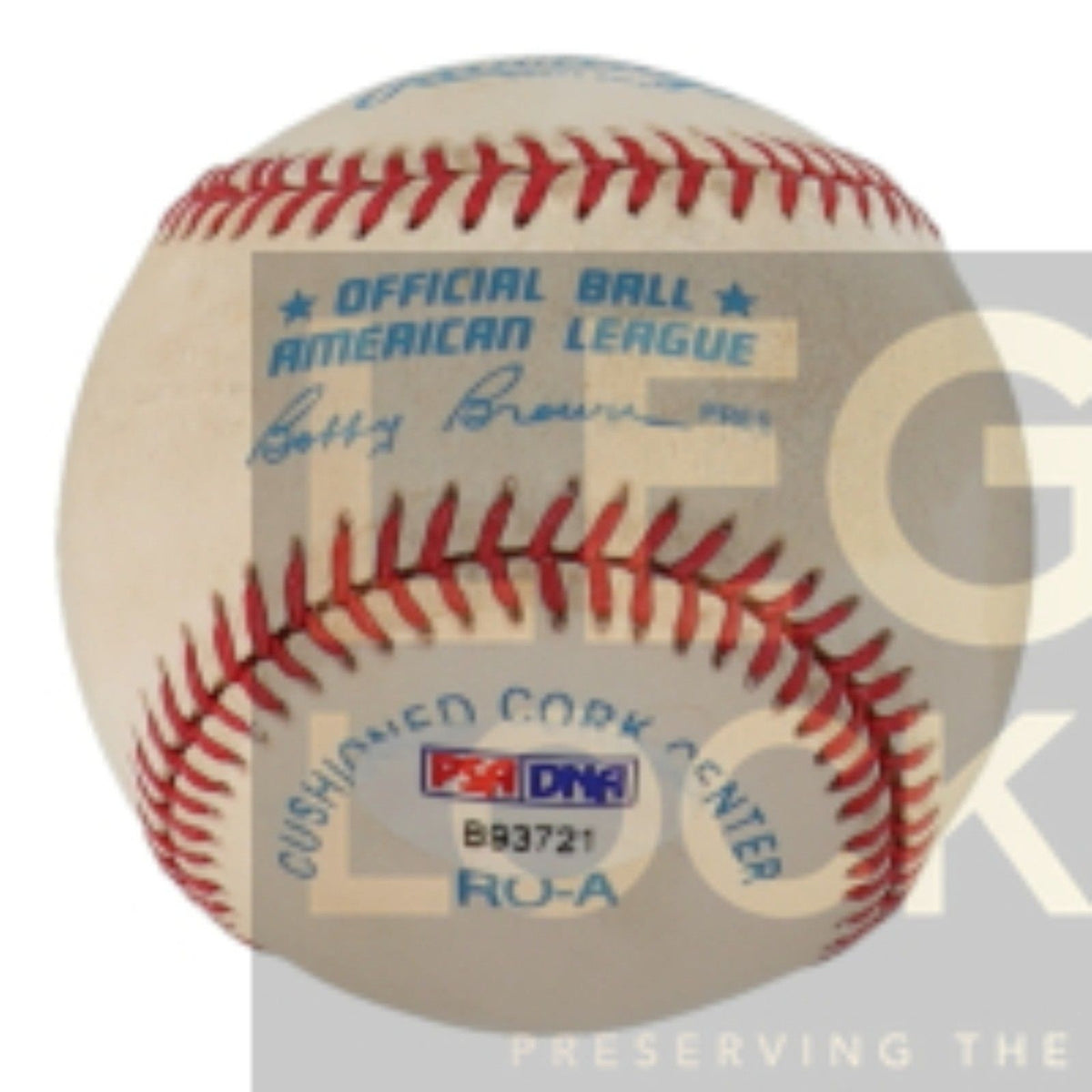 Mickey Mantle Signed Baseball "No. 7" (With Certificate of Authenticity)