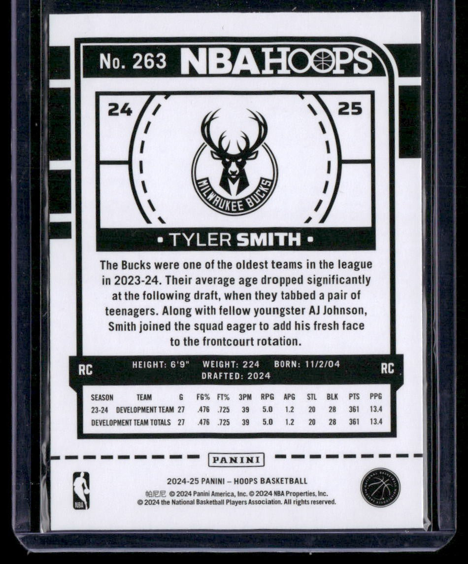 2024-25 Hoops #263 Tyler Smith