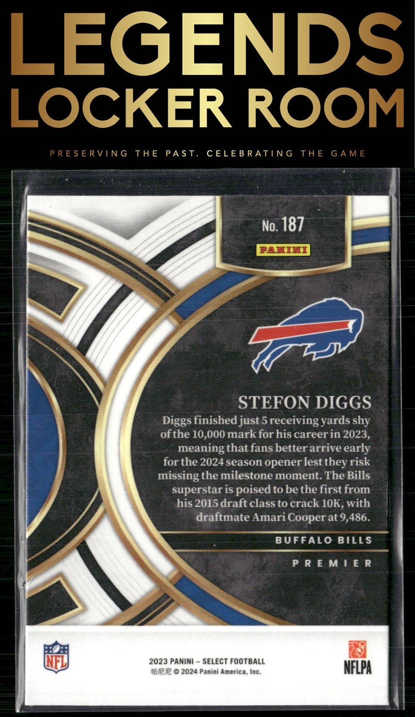 2023 Panini Select #187 Stefon Diggs