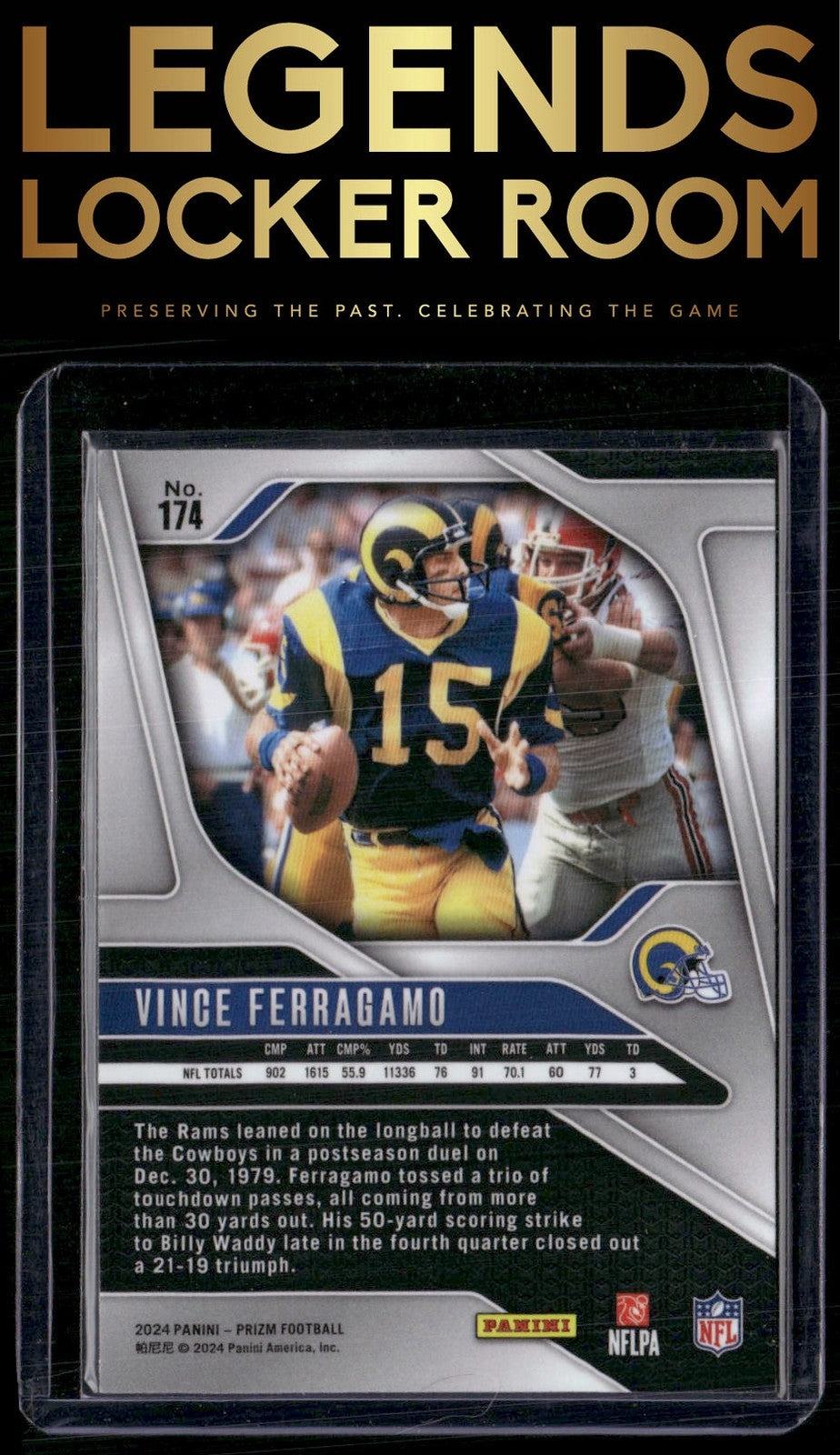 2024 Panini Prizm #174 Vince Ferragamo
