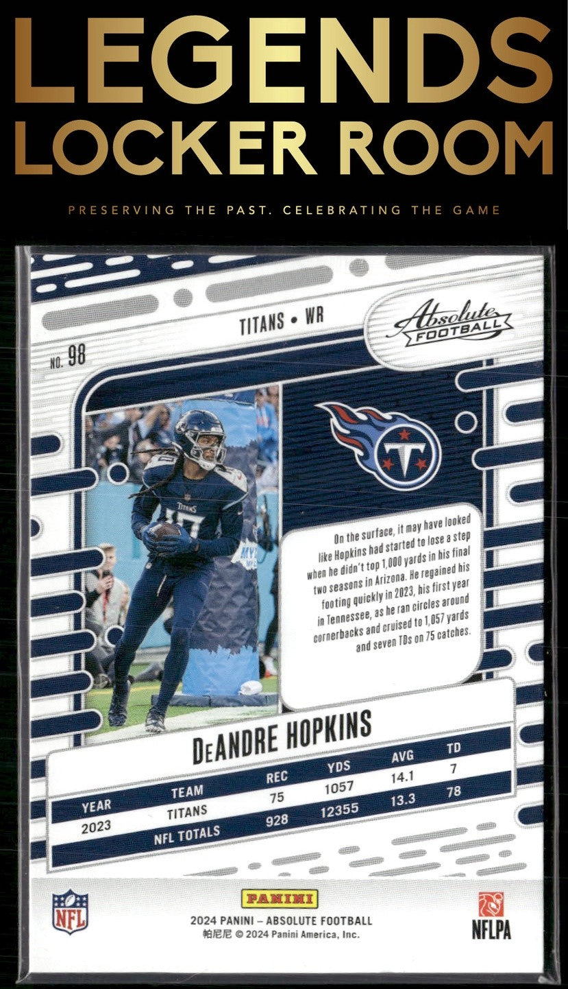 2024 Panini Absolute #98 DeAndre Hopkins