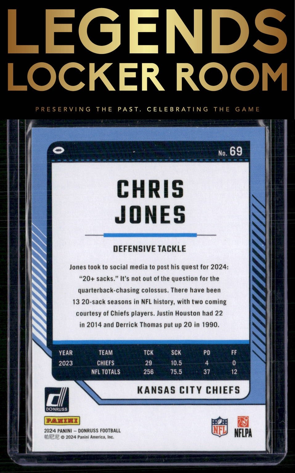 2024 Donruss #69 Chris Jones