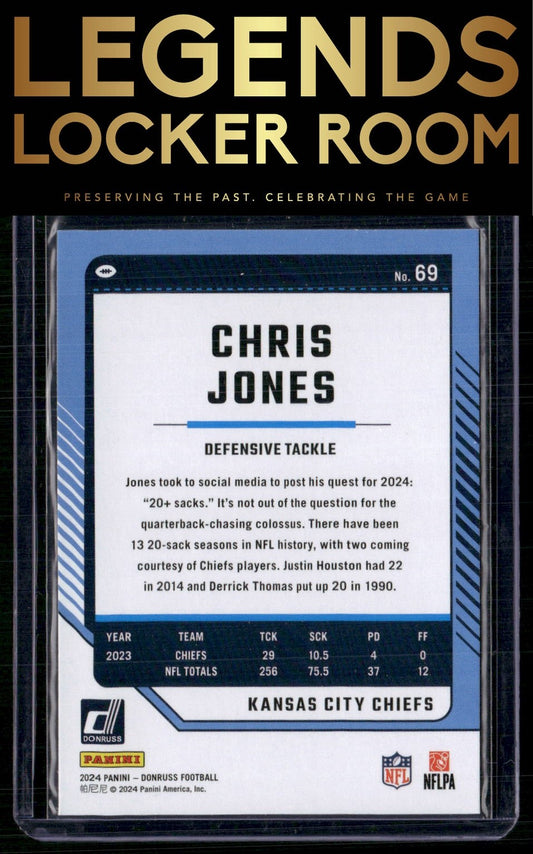 2024 Donruss #69 Chris Jones