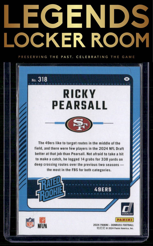 2024 Donruss #318 Ricky Pearsall