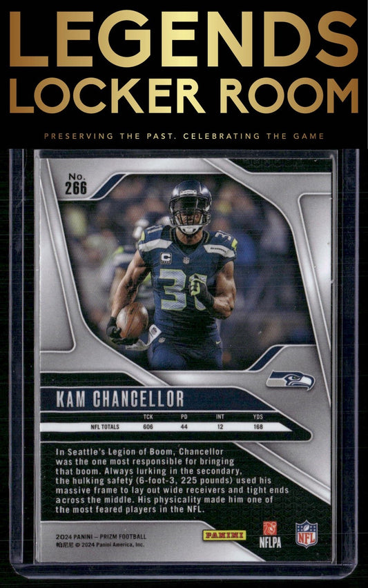 2024 Panini Prizm #266 Kam Chancellor