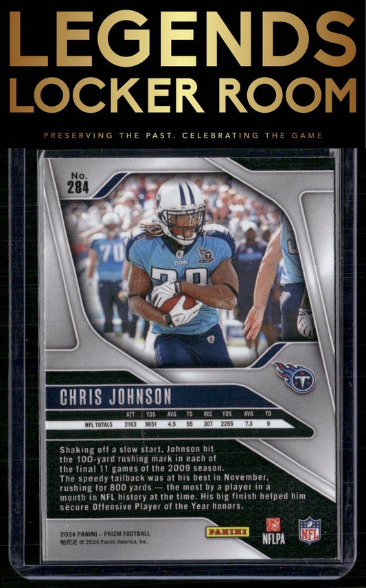 2024 Panini Prizm #284 Chris Johnson