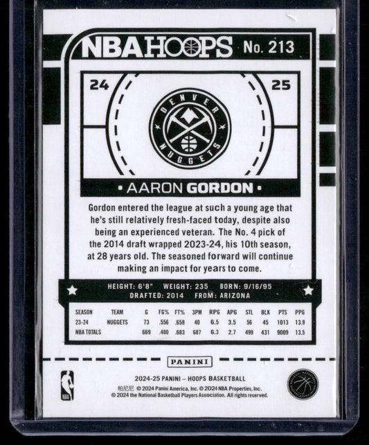 2024-25 Hoops #213 Aaron Gordon