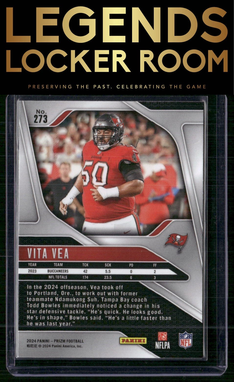 2024 Panini Prizm #273 Vita Vea