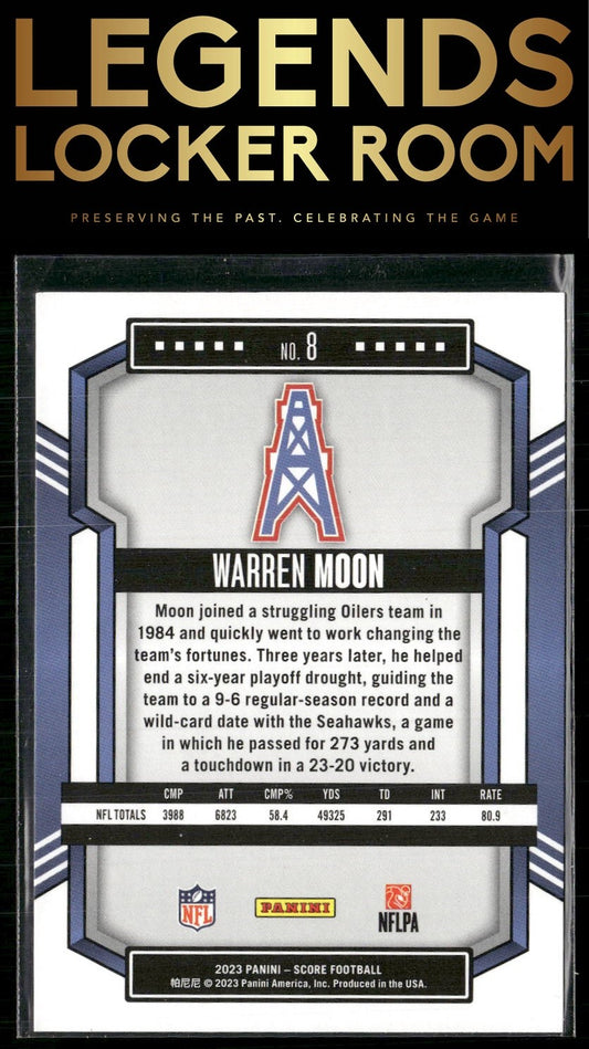 2023 Score #8 Warren Moon Gold