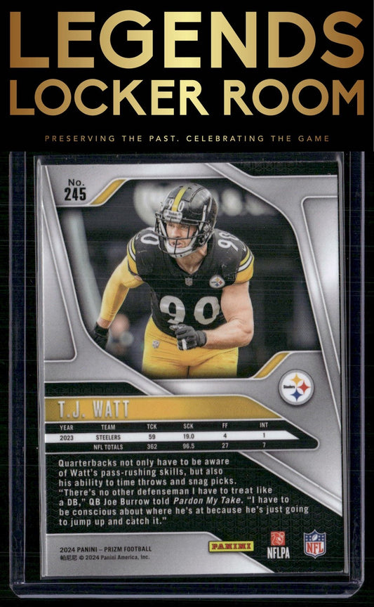 2024 Panini Prizm #245 T.J. Watt
