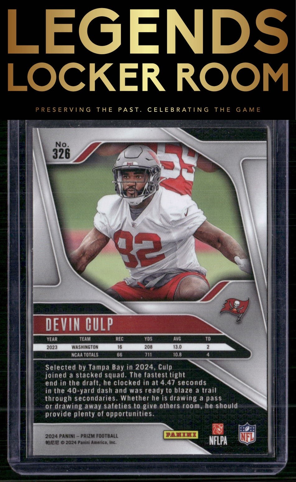 2024 Panini Prizm #326 Devin Culp