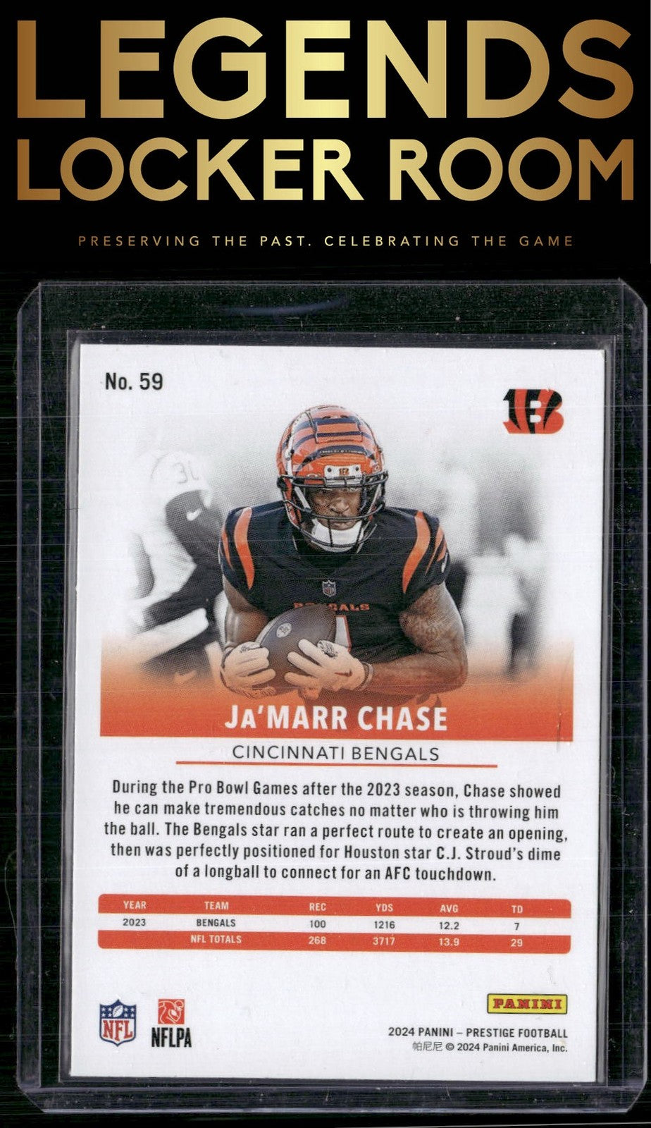2024 Panini Prestige #59 Ja'Marr Chase