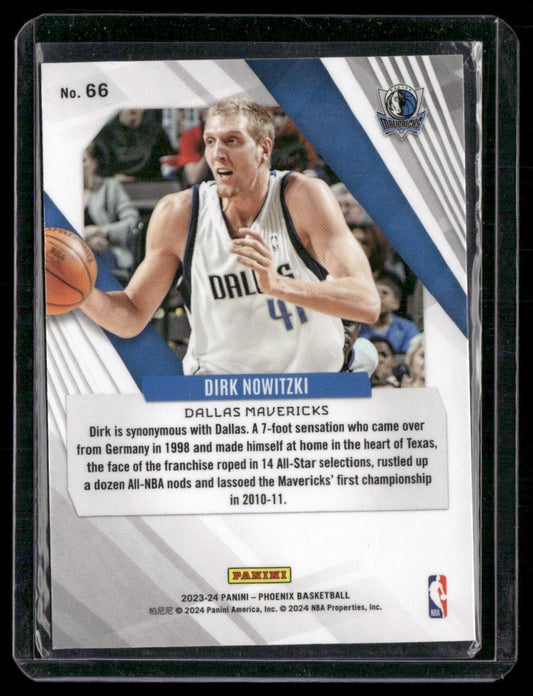 2023-24 Panini Phoenix #66 Dirk Nowitzki