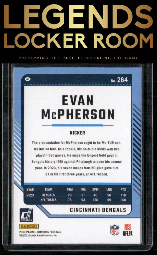 2024 Donruss #264 Evan McPherson