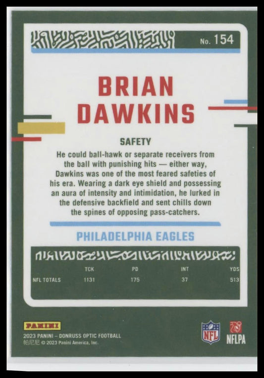2023 Donruss Optic #154 Brian Dawkins