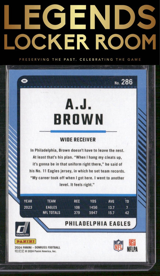 2024 Donruss #286 A.J. Brown