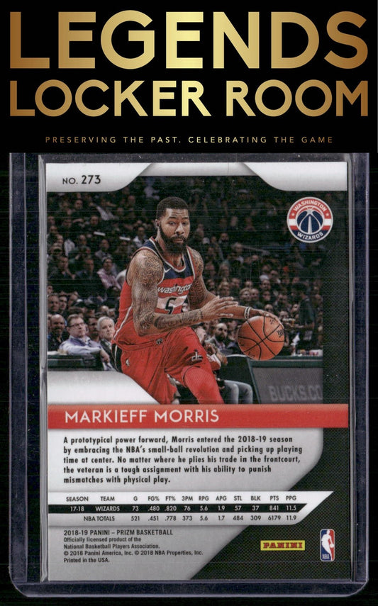 2018-19 Panini Prizm #273 Markieff Morris