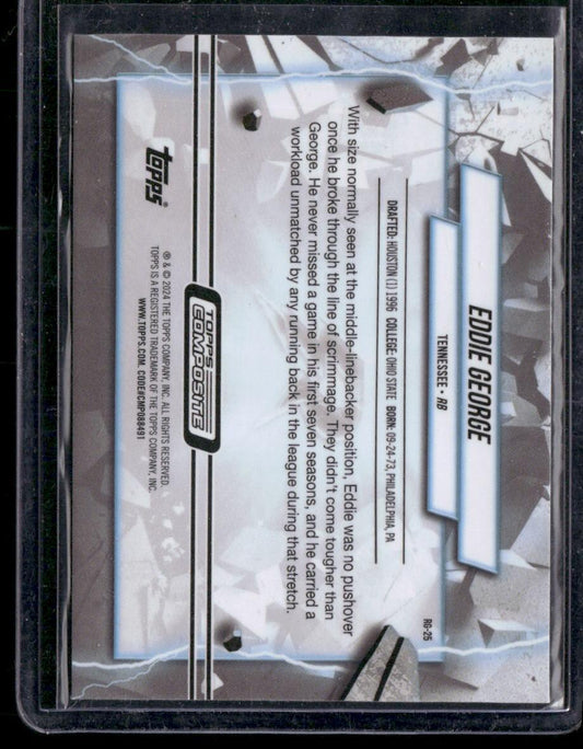 2023 Topps Composite #RG-25 Eddie George Resurgence Grounded