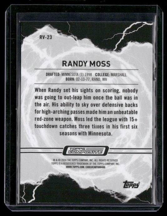 2023 Topps Composite #RV-23 Randy Moss Resurgence Voltaic