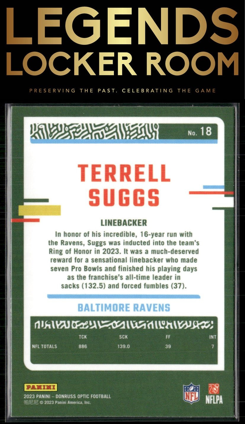2023 Donruss Optic #18 Terrell Suggs