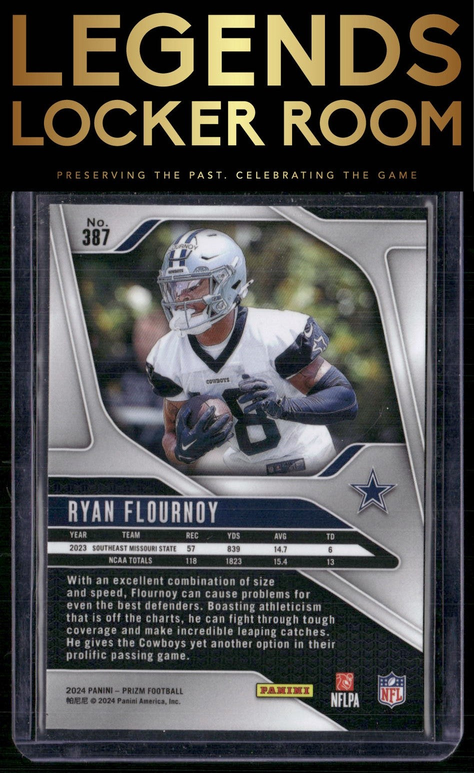 2024 Panini Prizm #387 Ryan Flournoy