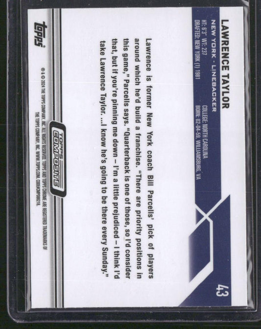 2023 Topps Composite #43 Lawrence Taylor