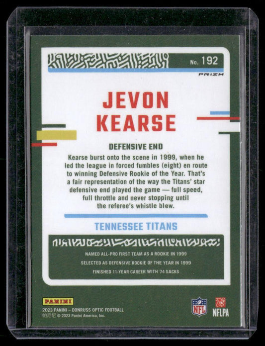 2023 Donruss Optic #192 Jevon Kearse Holo