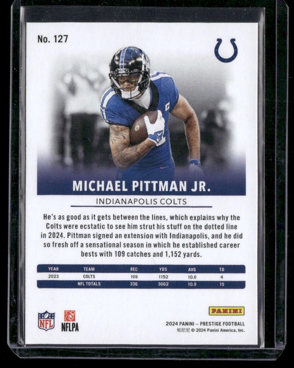 2024 Panini Prestige #127 Michael Pittman Jr.