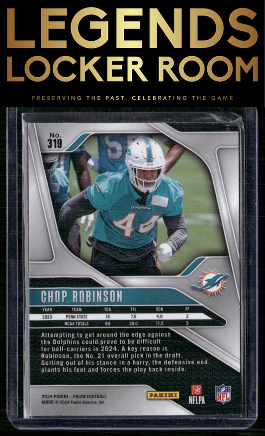 2024 Panini Prizm #319 Chop Robinson