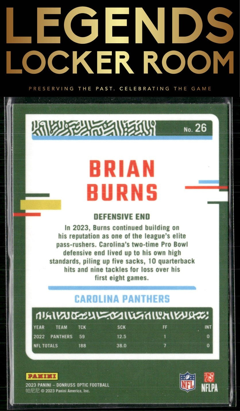 2023 Donruss Optic #26 Brian Burns