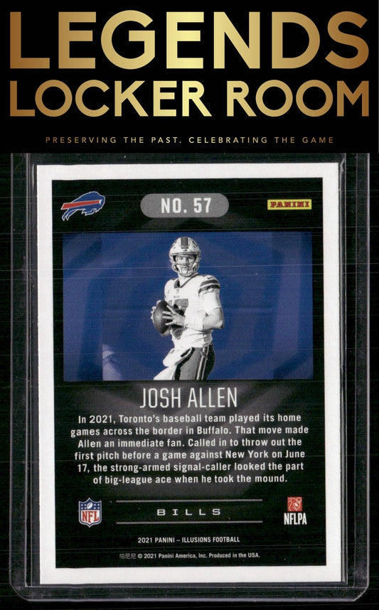 2021 Panini Illusions #57 Josh Allen Retail